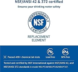 Waterdrop WD-DF-01A Plus NSF Certified Replacement