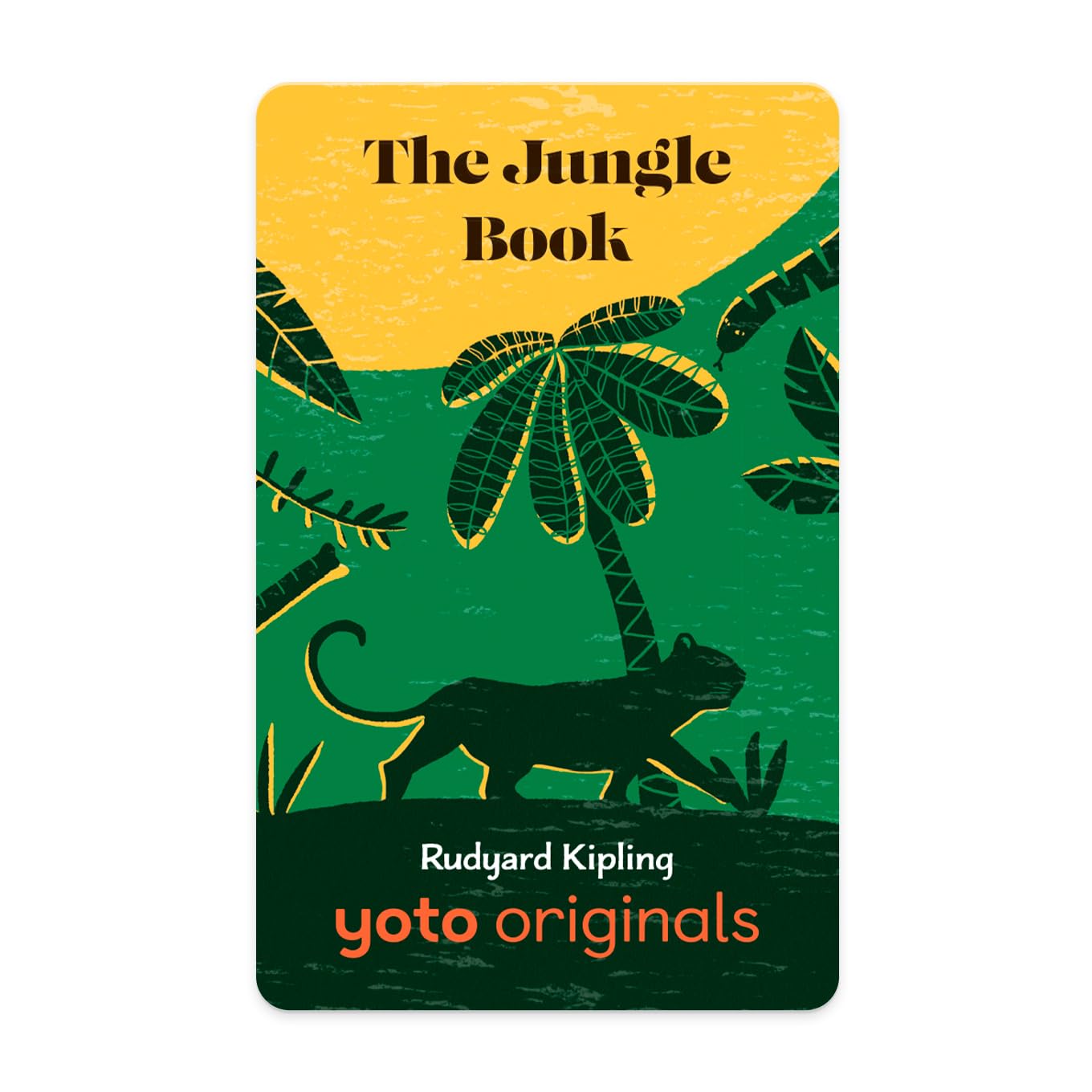 Yoto Classics: The Jungle Book – Kids Audio Card for Use with Player & Mini All-in-1 Audio Device, Educational Screen-Free Listening with Fun Stories for Playtime, Bedtime & Travel, Ages 8+