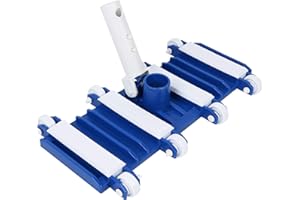 Greenco Swimming Pool Vacuum Head | Pool Vacuum for Inground Pools & Above Ground Pools| Manual Pool Vacuum | Pool Cleaning Equipment & Accessories | No Pole or Hose