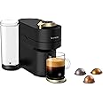 Nespresso Vertuo Pop+ Deluxe Coffee and Espresso Machine by Breville - Matte Black and Gold