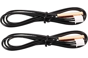 BUGUUYO 2pcs Temperature Sensor Air Conditioner Supply Air Conditioner Thermostat Sensor Ac Repairing Accessory Air Conditioner Repairing Temp Sensor Ac Supply Controller Rubber Probe