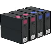 Aokeyee Bed Sheet Organizers and Storage 4 Pack (Queen or King Size), Foldable Storage Bins Closet Organizers and Storage Containers for Duvet Covers, Blankets, Pillowcases, bedding clothes, Black