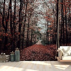 Wall Mural Forest Removable Wallpaper Wall Sticker for Bedroom Living Room - 66x96 inches