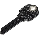 Lucky Line Anodized Black Lightweight Aluminum Magnetic House Key Kwikset (15520)