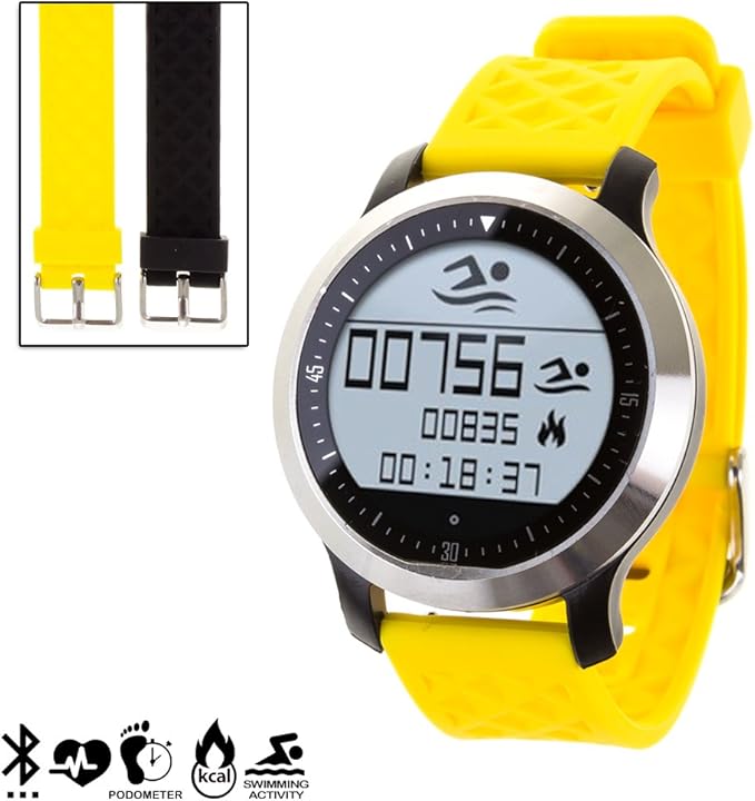 DAM - Smartwatch Sportswim F69 Con 2 Correas Intercambiables ...
