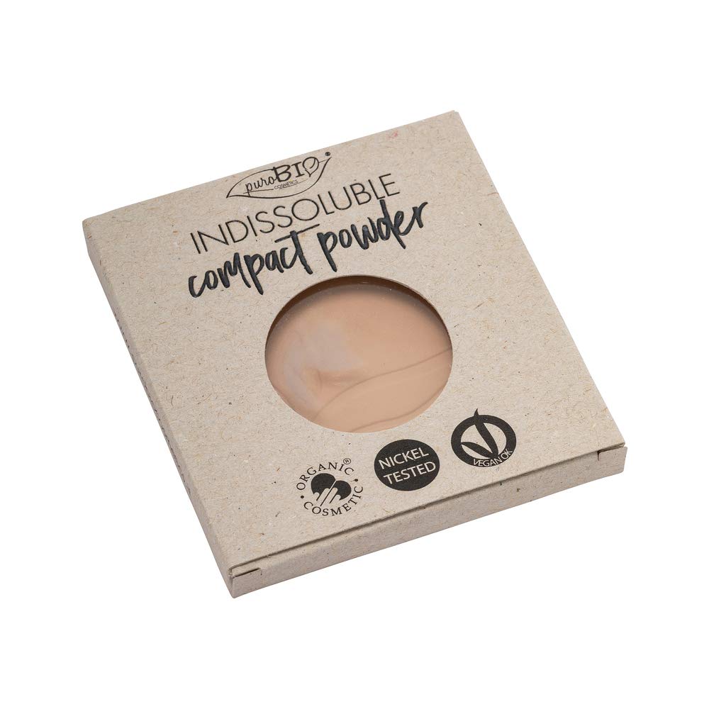 PuroBio Indissoluble Compact Face Powder Refill, No. 04 Warm