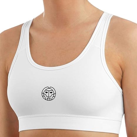 reggiseno sportivo bianco