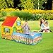Kids Tent Outdoor,Pop Up Tent for Kids 3-5, Toddler Tents Indoor with Ball Pit