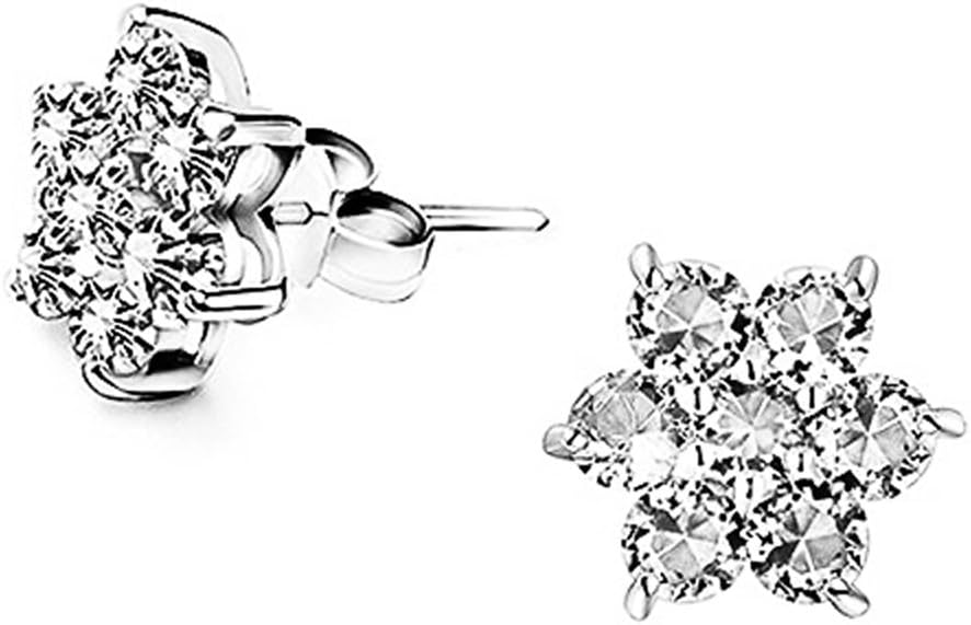 Frozen Blue Christmas Snowflake Silver Necklace Pendant Festive Gift Jewellery