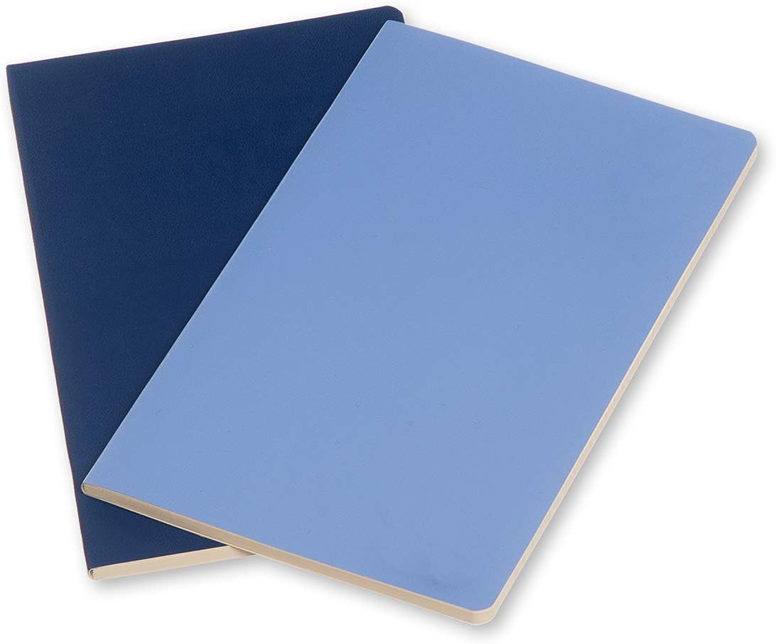 Moleskine Pocket Volant Powder Blue/Royal Blue Ruled Journal - Image 4