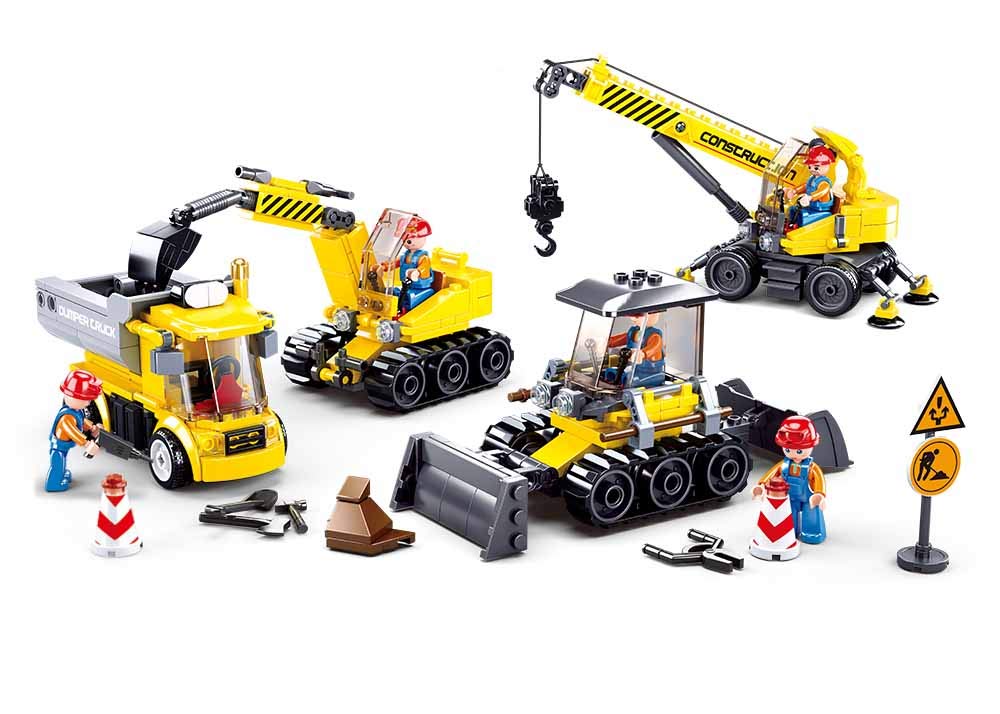 Construction Set 465 Pieces