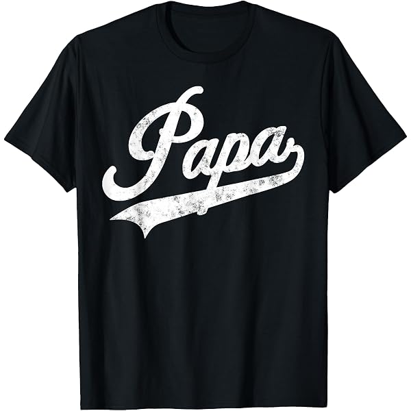 Amazon.com: Popo Retro Style for Papa Grandpa T-Shirt : Clothing