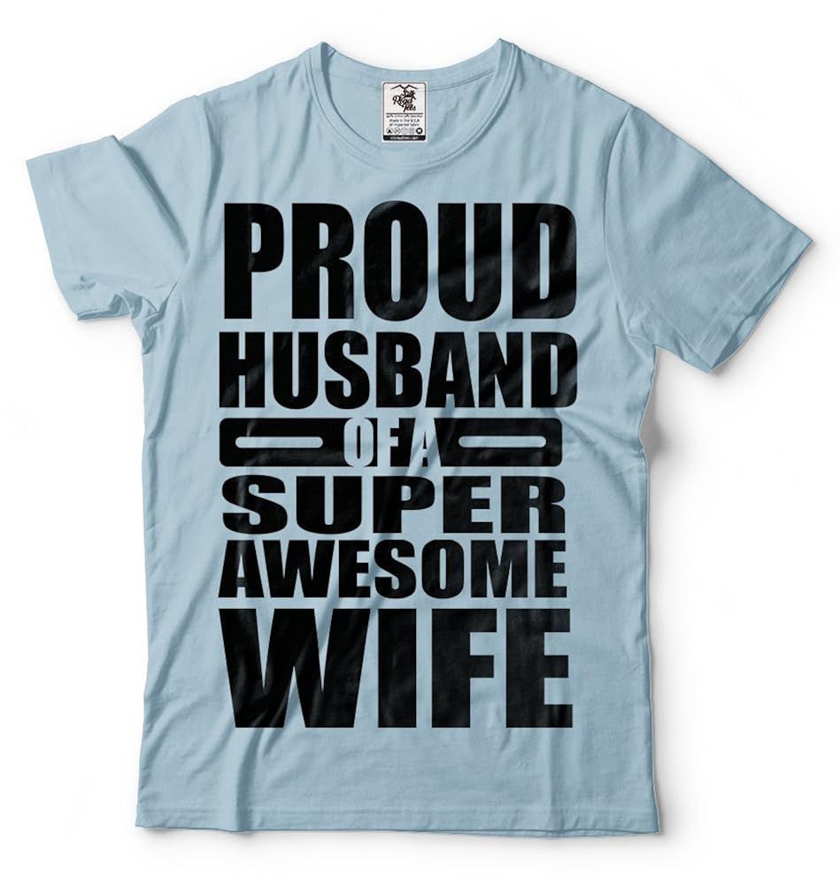 Silk Road Tees Proud Husband T Shirt Gift For Hubby Funny ...