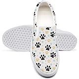 Lovely Doberman Dog Puppies Classic Womens Canvas Slip Ons Loafer