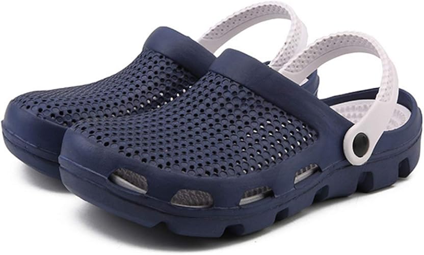 Amazon ファンノシ メンズサンダル スポーツ アウトドア 普段使いに 通気性 軟らかい メッシュ おしゃれ 超軽量 滑り止め 中空 履き心地抜群 アクアシューズ ビーチサンダル Fanessy ファンノシ ファッションサンダル