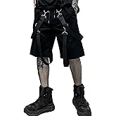 XYXIONGMAO Men's Shorts Techwear Sweatpants Slacks Hip Hop Streetwear Jogger Tactical Cargo Pants Overalls