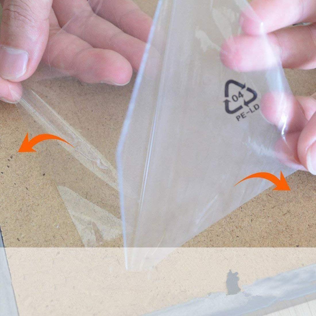 WOOD MEETS COLOR 12x12 inch Square Picture Photo Frame (30x30 Centimetres) For 10x10 Photo - PVC Front - Frame Width 2 Centimetre