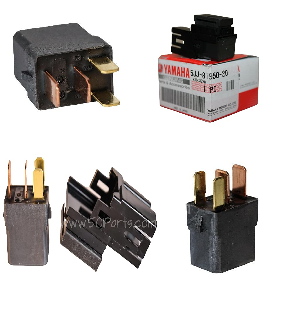 Photo 1 of New 5JJ-81950-20-00 Relay- OEM Plug and Play Replacement for Yamaha Motorcycles YZF-R1/R6 | Road Star | FZ1 | FZ6 and More