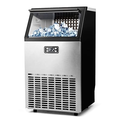 MECY Commercial Ice Maker Machine 100 lbs / 24 Hours