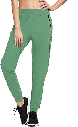 women's fitted joggers with pockets