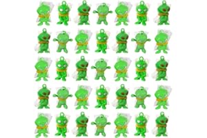 ArtCreativity Alien Paratroopers with Parachutes, Bulk Pack of 144, Vinyl Parachute Toys, Durable Plastic Guys Playset, Fun P