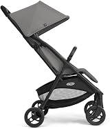 Graco MyyLite Compact Stroller Pushchair Raincover Gray 0-22kg 5.8kg view 4