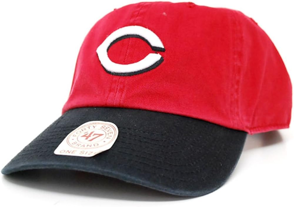 MLB Cincinnati Reds '47 Brand Clean Up Adjustable CapRoad