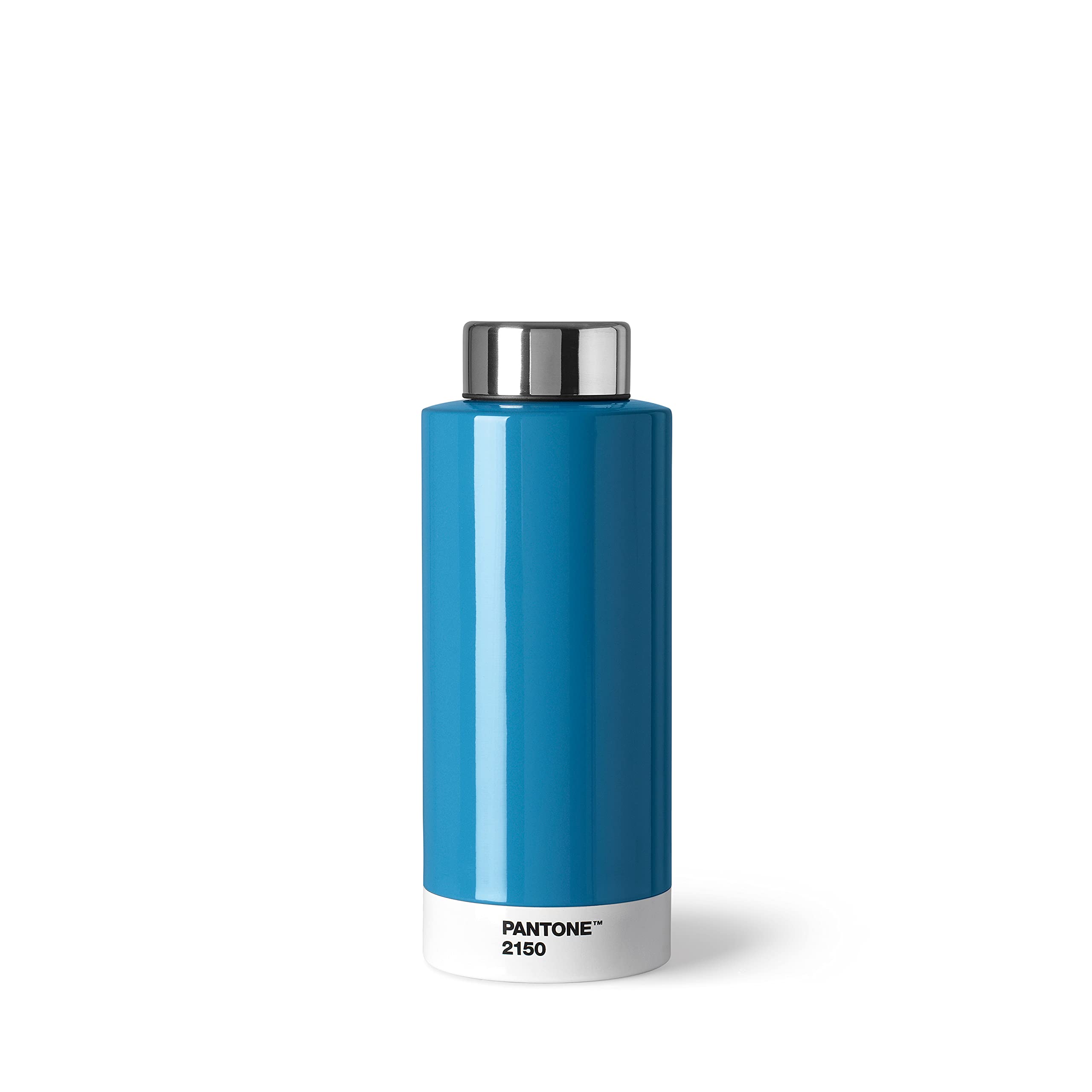 PANTONE Blue 2150 Double Walled Stainless Steel Water Bottle with Thermal Function Leak Proof 500ml
