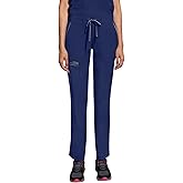 Healing Hands Women Scrub Pants with Rib Knit Waistband, Moisture Wicking, 360° Stretch and Recycled Fibers - 9152