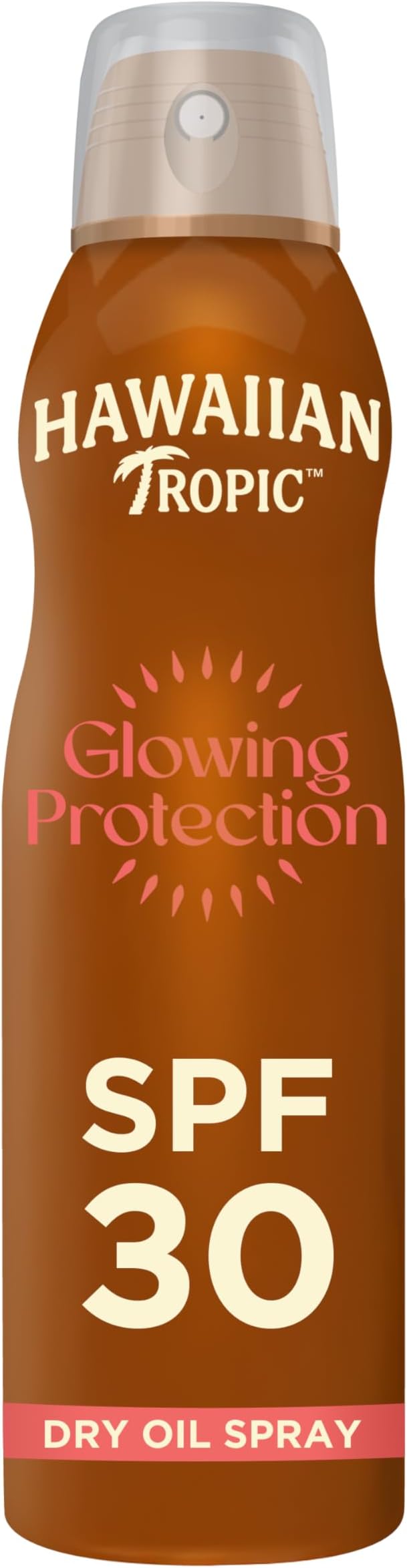 Hawaiian Tropic Dry Oil Spray Mist SPF 30 UVA UVB Protection Water Resistant