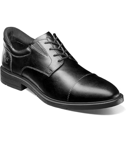 Amazon.com | Nunn Bush Men's KORE EZ Hero Plain Toe Oxford Slip