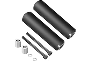 AC-MTORC 6.5" Upper Shock Mount Frame Sliders Falling Crash Protector Guards Falling Side Protector No Cut Kits for Harley Sportster XL883 XL1200 2004-2022