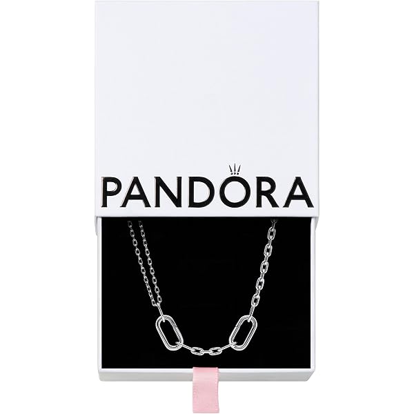 Amazon.com: PANDORA Moments Studded Chain Necklace - Compatible