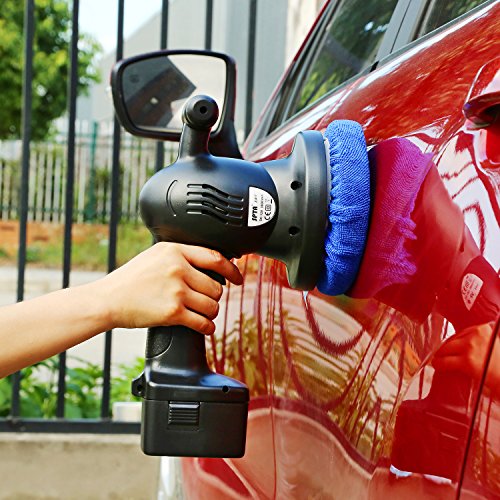 SPTA Car Polisher Pad Soft Microfiber Polishing Buffing