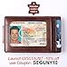Leather Money Clip Minimalist Wallet - Front Pocket Thin Slim Card Holder RFID