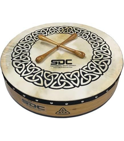Waltons  アイリッシュ　バウロン Amazon.com: Waltons 15 Inch 'I Love Ireland' Bodhrán