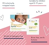 The Eye Doctor Junior Eyelid Wipes - 20 Individually Wrapped Cleansing Wipes view 4