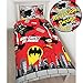 Lego DC Superheroes Batman Kapow Single/US Twin Duvet Cover Set - Rotary Design