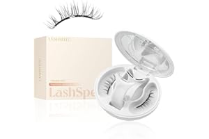 Reusable Magnetic Eyelashes No Glue Needed - Natural False Lashes with Applicator, Lightweight Soft Comfortable Easy Apply La