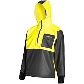 Grund&eacute;ns Men's Neptune Thermo Fishing Anorak | Commercial-grade waterproof fishing jacket with fleece-lined warmth, designed for all-day comfort in the toughest conditions