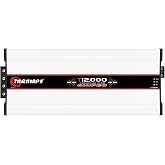 Taramps T 12000 Chipeo 0.5 Ohm 12000W RMS Monoblock Car Audio Amplifier | EXTREME SPL PERFORMANCE: Built for ultra-low impedance systems requiring massive output, high current and powerful sound.