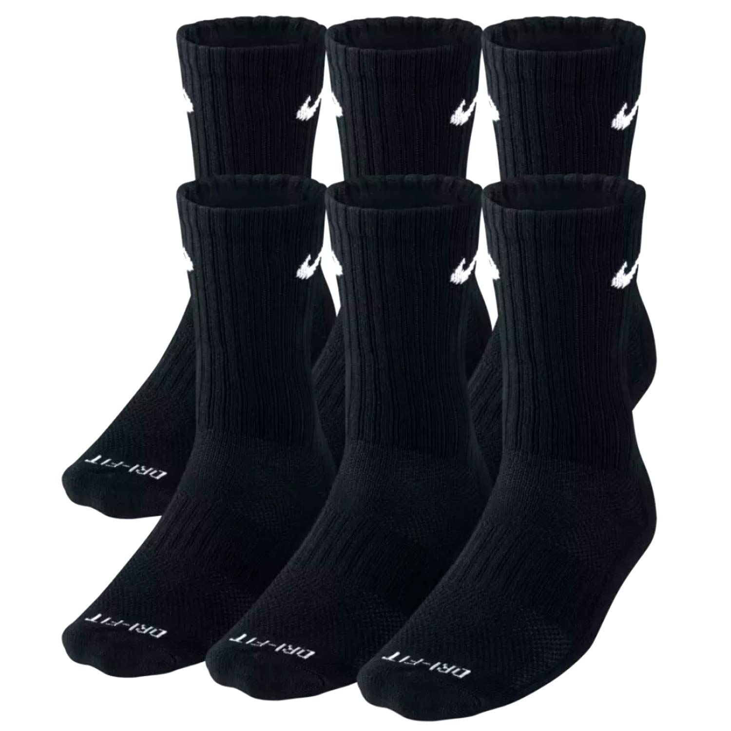 thumbnail image 2 of CLARKS Mens Half Cushion Crew Socks Khaki Brown 6 Pairs (MSRP $25 2 of 14