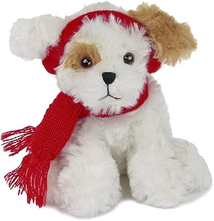 white dog teddy bear