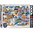 Puzzle Eurographics Globetrotter Australia 1000 Pezzi – 68x48 Cm – Mappa