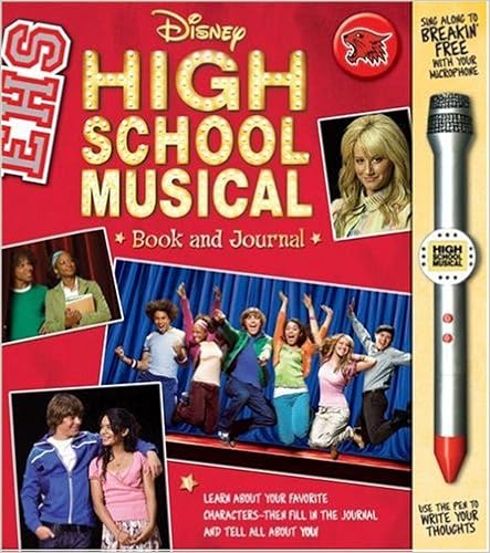 Disney High School Musical Book and Microphone Pen Disney High School Musical Book and Microphone Pen