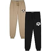 True Religion Boys 2 Pack Fleece Sweatpants – Stylish & Comfortable Jogger Pants Set for Active Kids