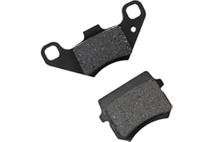 KAMIER Brake Pads for 196cc 212cc 6.5hp Coleman Powersports KT196 CK196 GK200 BK200 RTK200 98cc 100cc 2.8hp CK100 SK100 CK100-S Go Kart RTK100 150cc Hammerhead Mudhead TrailMaster Go Kart Cart Parts
