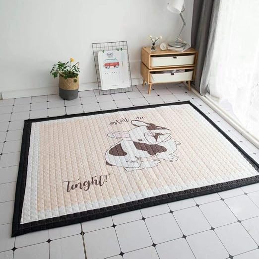 Baby Cartoon Spielteppich Anti Slip Kinderzimmer Teppich