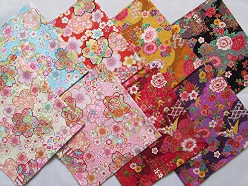 8 pieces Japanese Wrap cloth FUROSHIKI, embossing sakura -1