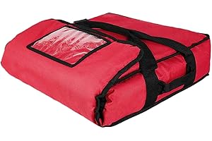 Gralara Pizza Develivey Bag Insulation Food Delivery Bag Durable Reinforced Carry Handle Pizza Insulated Bags for Camping Com